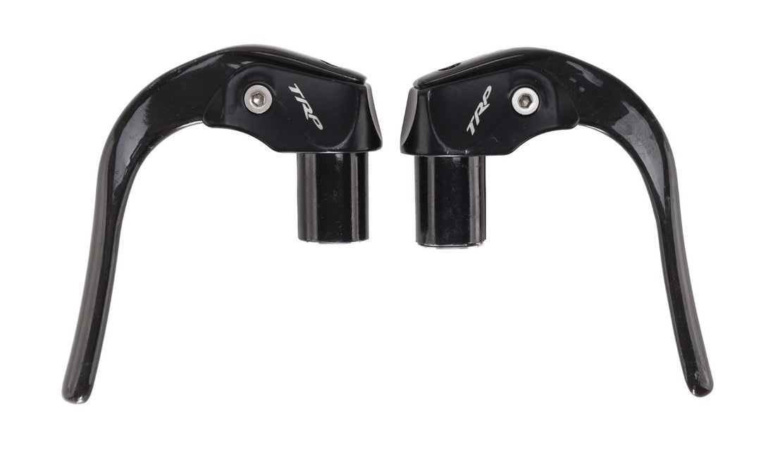 TRP RL970 Aero Triathlon Bike Carbon Brake Levers Bar End SET Rim Time Trial