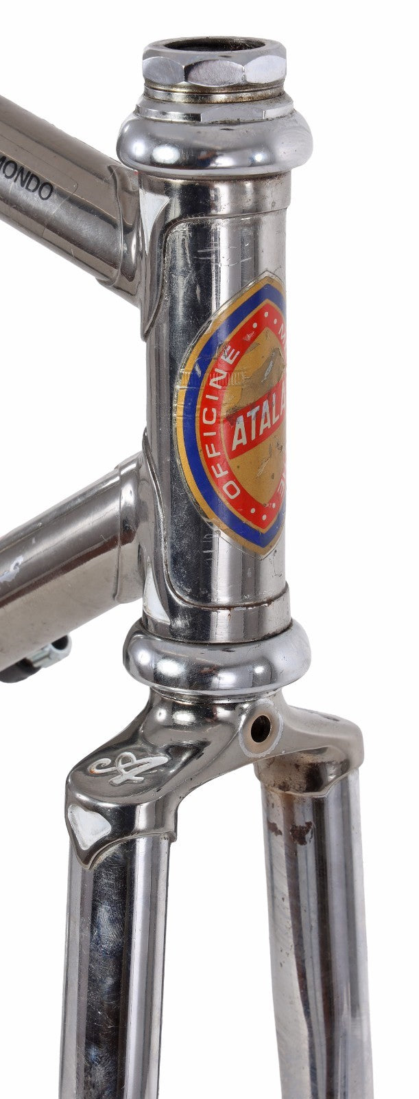 Atala Campione del Mondo Special Steel Road Bike Frameset 53cm Vintage Italy 80s