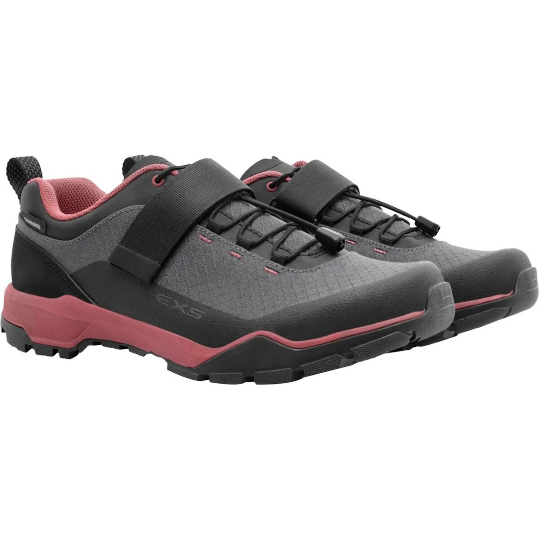 Shimano EX5W Mountain Bike Shoes EU 40 US Women 8 2-Bolt Lace Up BLACK E-Bike