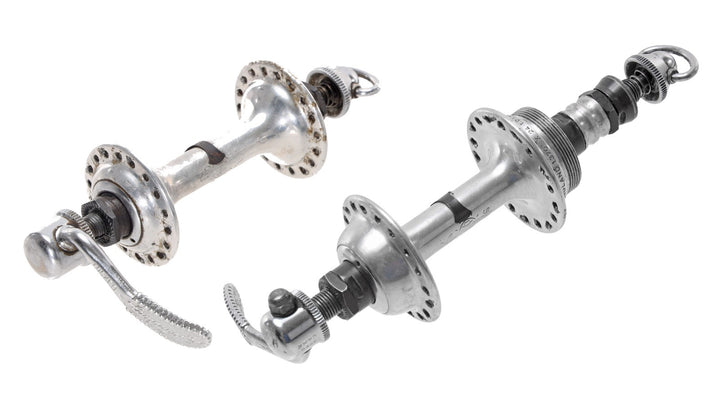 Campagnolo Record Low Flange Road Bike Hub Set 36H 100/132.5mm QR ENG Thread