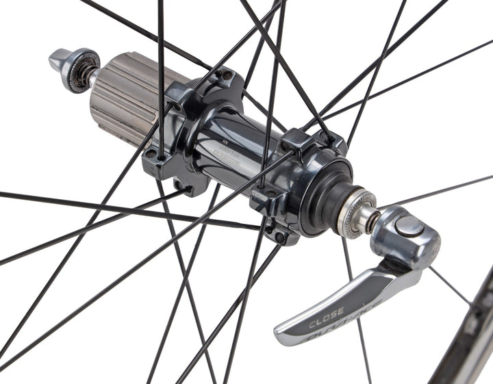 Shimano Dura-Ace WH-9000 C24 11 Spd Carbon Clincher Road Bike Wheelset 700c Rim