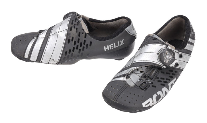 Bont Helix Reflex Carbon Road Bike Shoes w/Vaypor Insoles EU 36A US 4 BOA 4-Bolt