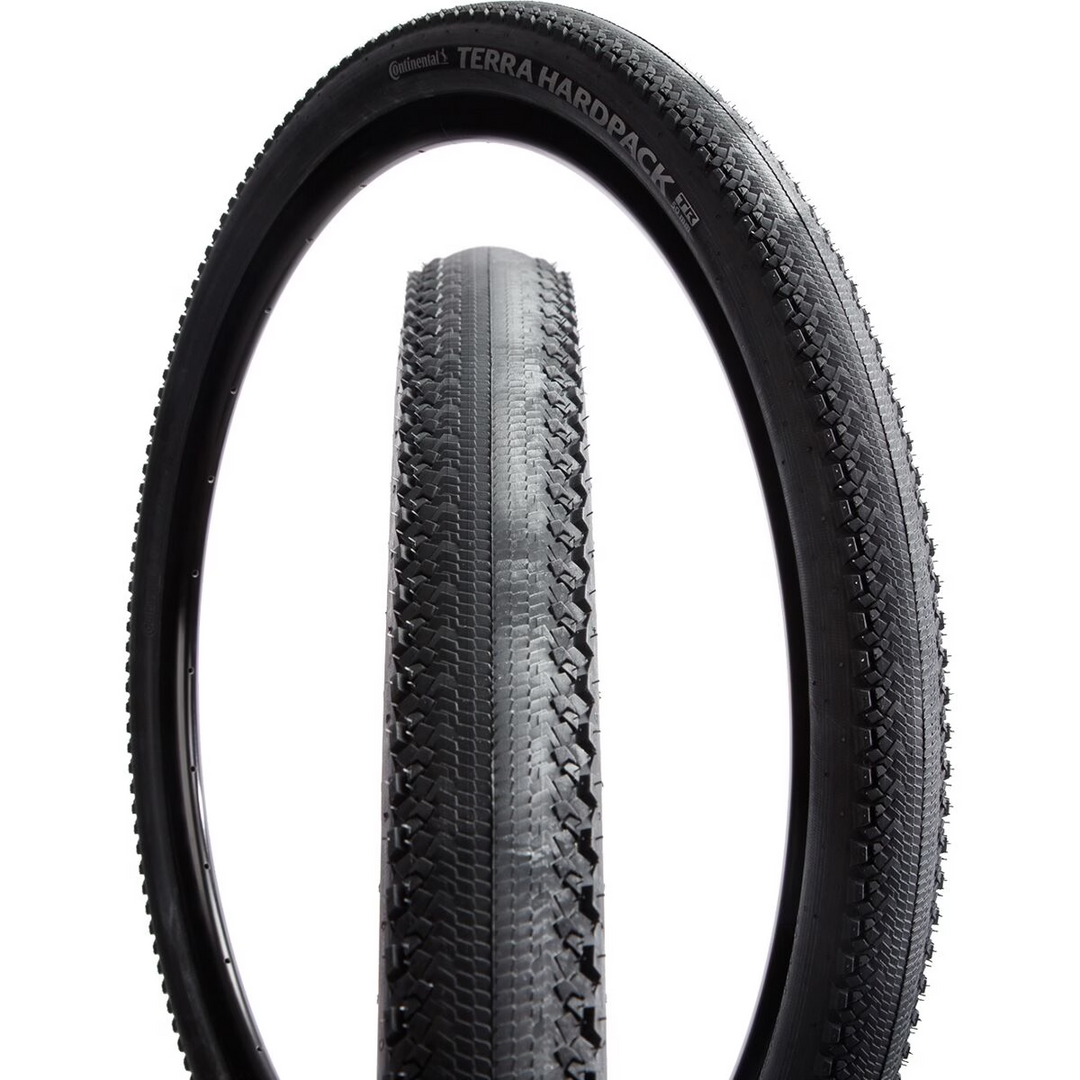 Continental Terra TR Hardpack Shieldwall Gravel Bike Tire 700 x 50mm BLACK/BLACK