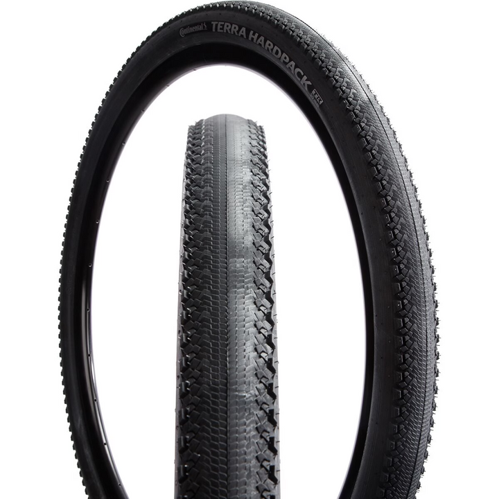 Continental Terra TR Hardpack Shieldwall Gravel Bike Tire 700 x 50mm BLACK/BLACK