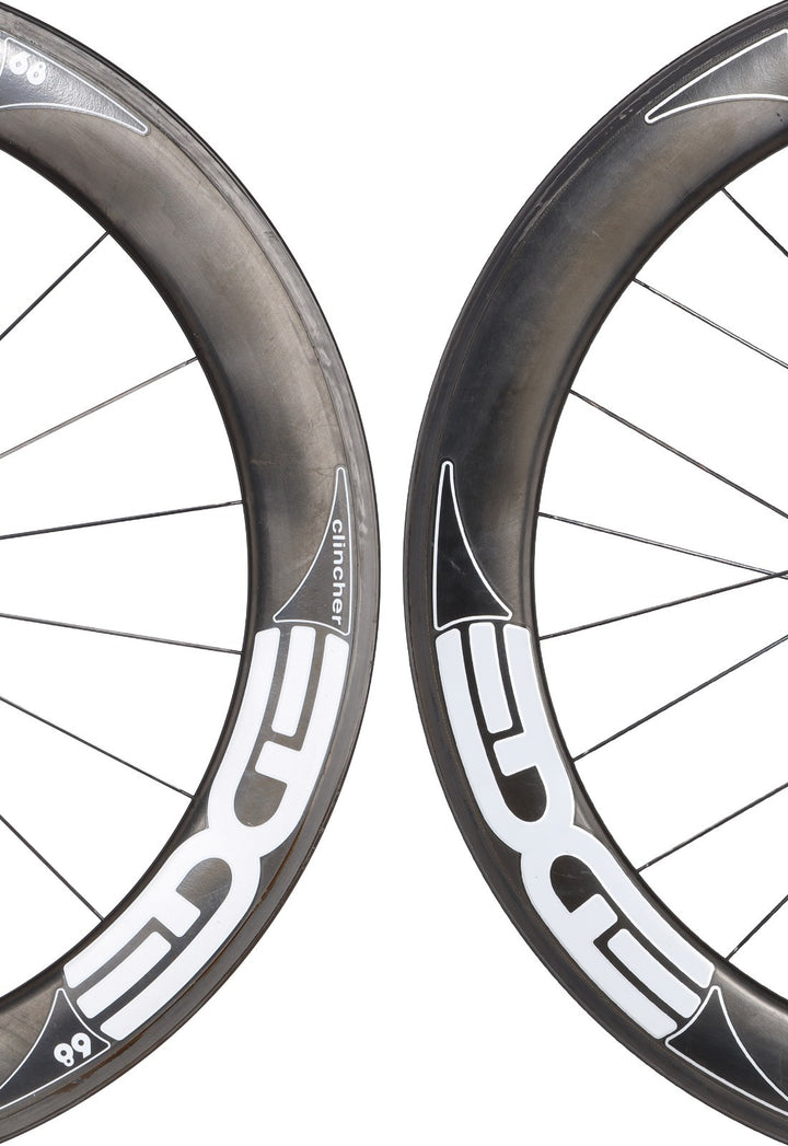 ENVE EDGE 68 Carbon Clincher Road Wheelset Campagnolo 9-12s 700c Rim QR PowerTap