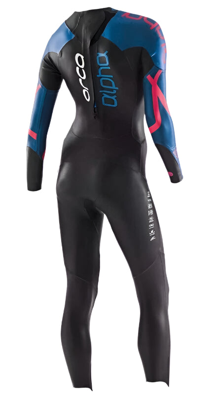 Orca Alpha Wetsuit Women XS BLACK Yamamoto Swimming Triathlon Full Length Swim