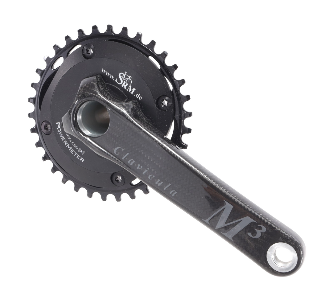 SRM PM7 THM Clavicula M3 1x Carbon Power Meter Mtn Bike Crankset 175mm 30mm MTB