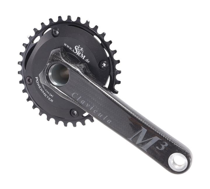SRM PM7 THM Clavicula M3 1x Carbon Power Meter Mtn Bike Crankset 175mm 30mm MTB