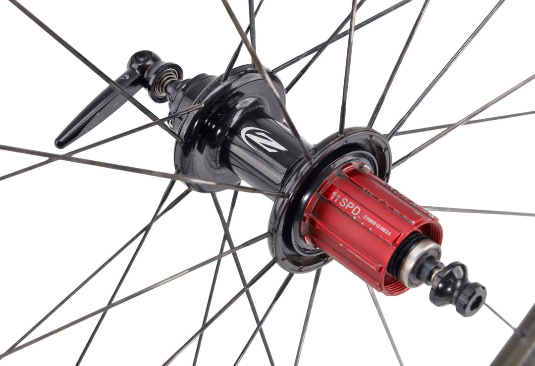 Zipp 202 Firecrest Carbon Clincher Road REAR Wheel Shimano 11 Speed 700c Rim QR