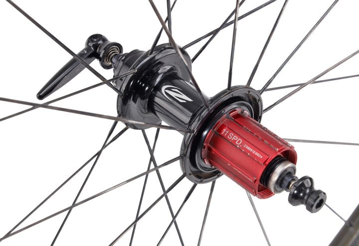 Zipp 202 Firecrest Carbon Clincher Road REAR Wheel Shimano 11 Speed 700c Rim QR