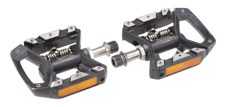 Shimano Deore XT PD-T8000 SPD Clipless Commuter Bike Pedals 9/16" Urban Hybrid