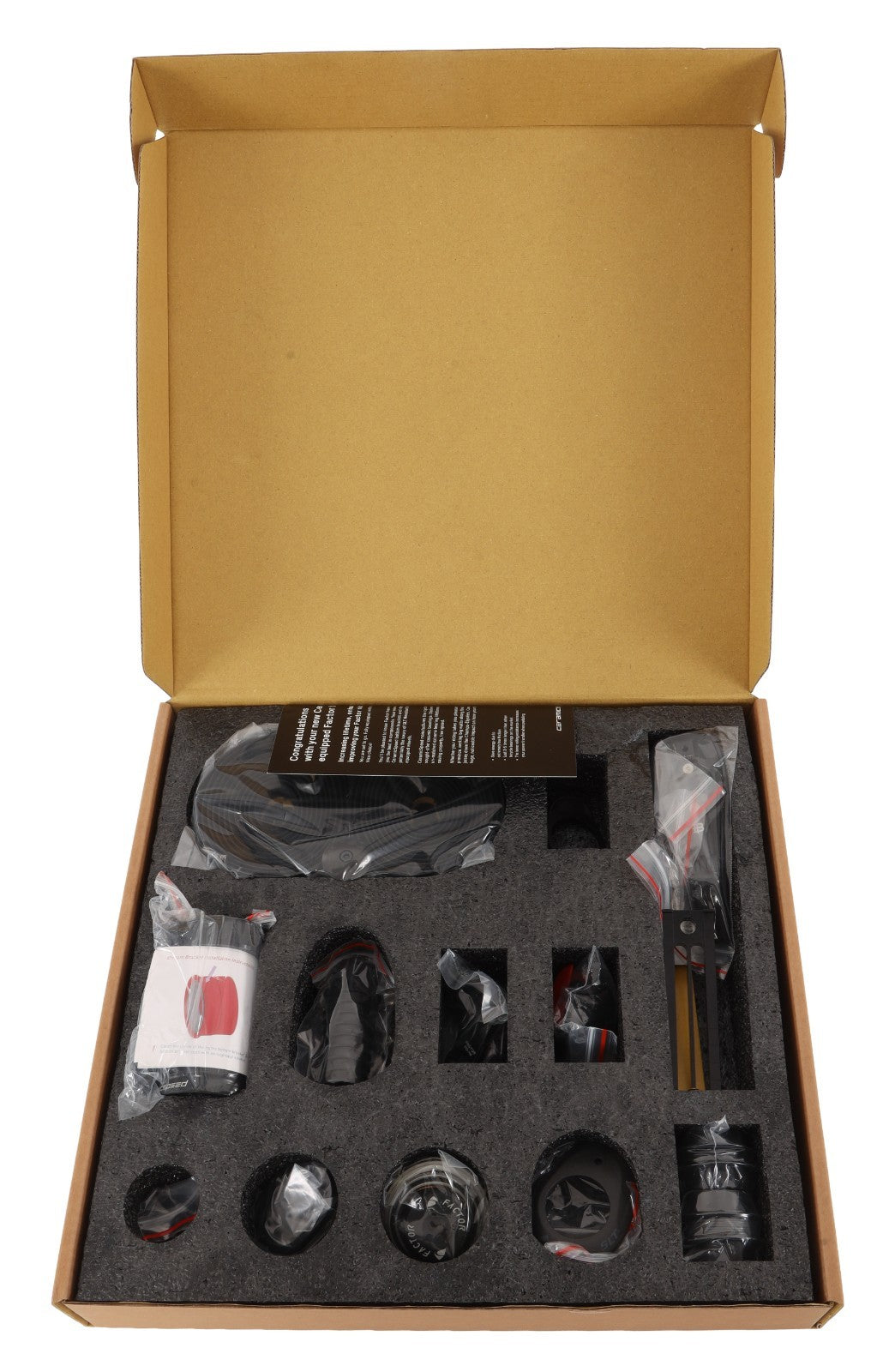 Factor O2 VAM Disc Premium Carbon Road Bike Frameset 58cm Ornate Nero 2023