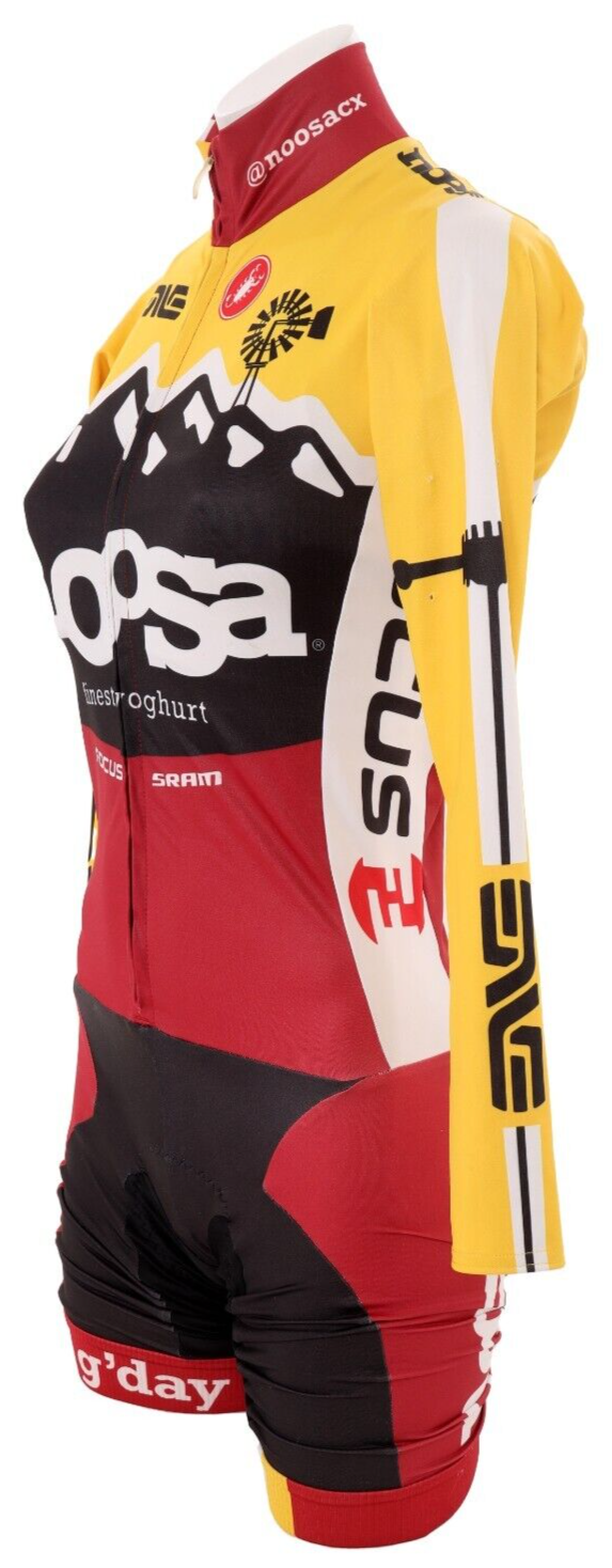 Castelli Women Noosa Pro Cyclocross Team Long Slv Skinsuit SMALL ENVE Focus Bike