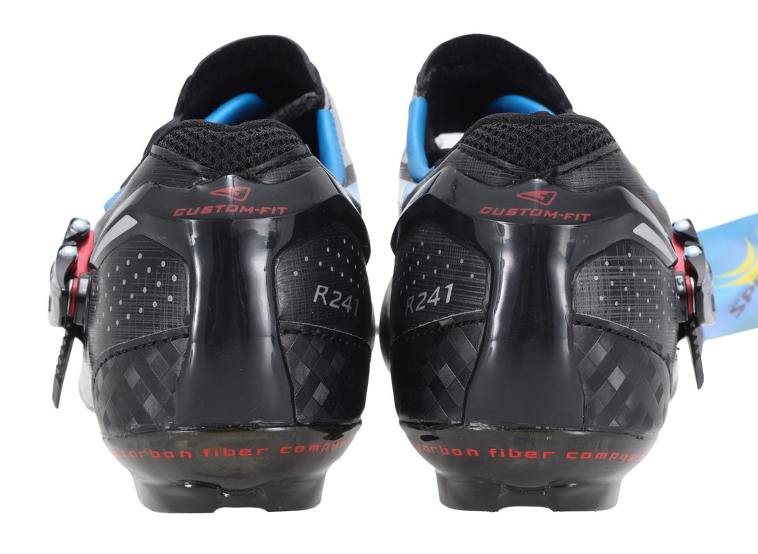 Shimano Elite Racing R241 Carbon Road Bike Shoes EU 42.5 US Men 8.7 Blue SH-R241