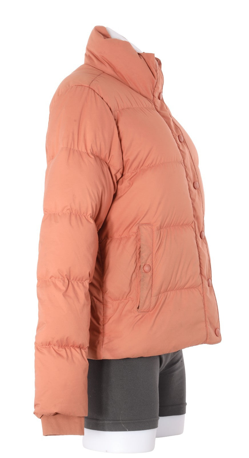 Patagonia Women's Silent Down Jacket SMALL Orange Ski Hike Outdoor Winter Fall