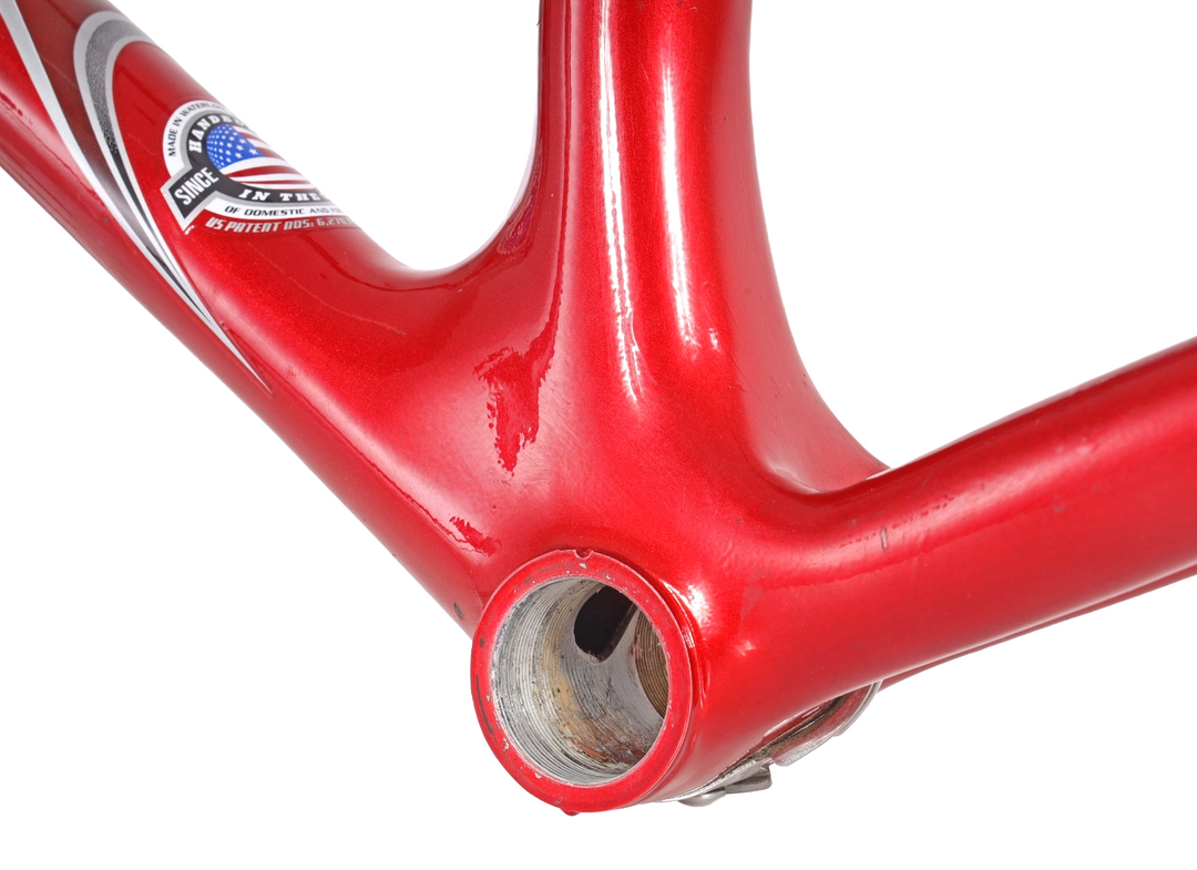 Trek 5500 OCLV 120 Carbon Road Bike Frameset 52cm Pearl Red Rim QR USA 2003