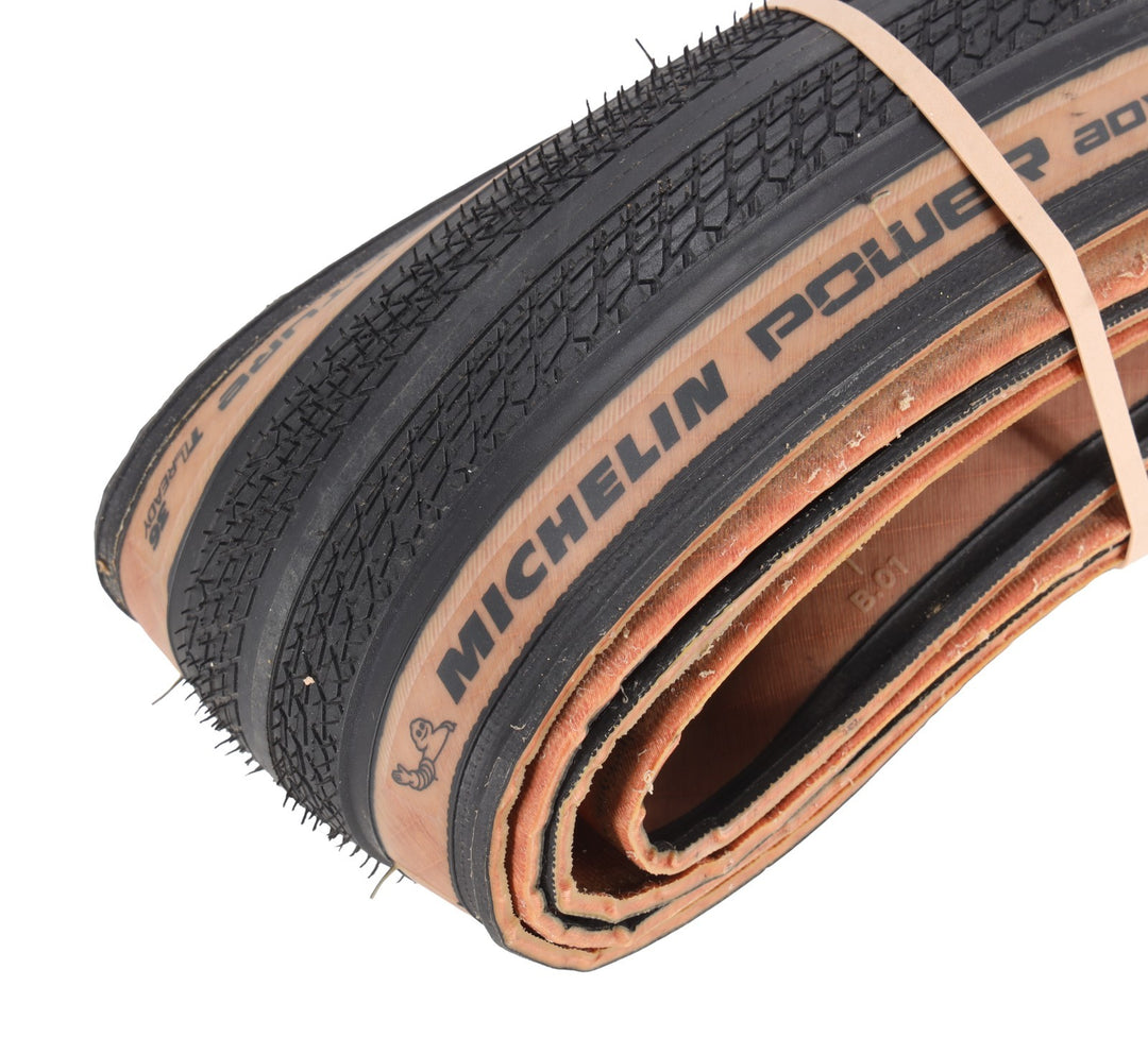 Michelin Power Adventure TLR Gravel Bike Tire 700 x 36c Tan Wall Tubeless-Ready