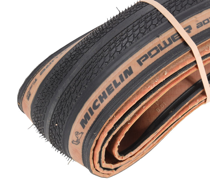 Michelin Power Adventure TLR Gravel Bike Tire 700 x 36c Tan Wall Tubeless-Ready