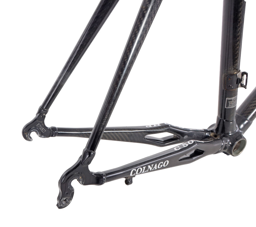 Colnago C50 HP Carbon Road Bike Frameset 56cm Straight QR Rim 700c 2005