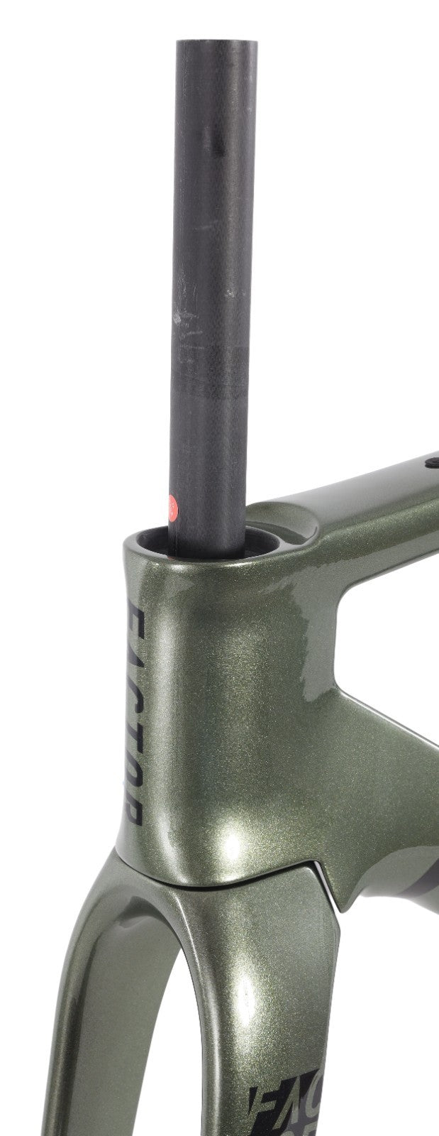 Factor Ostro Gravel Premium v1 Carbon Disc Frameset 54cm Olive CeramicSpeed 2023