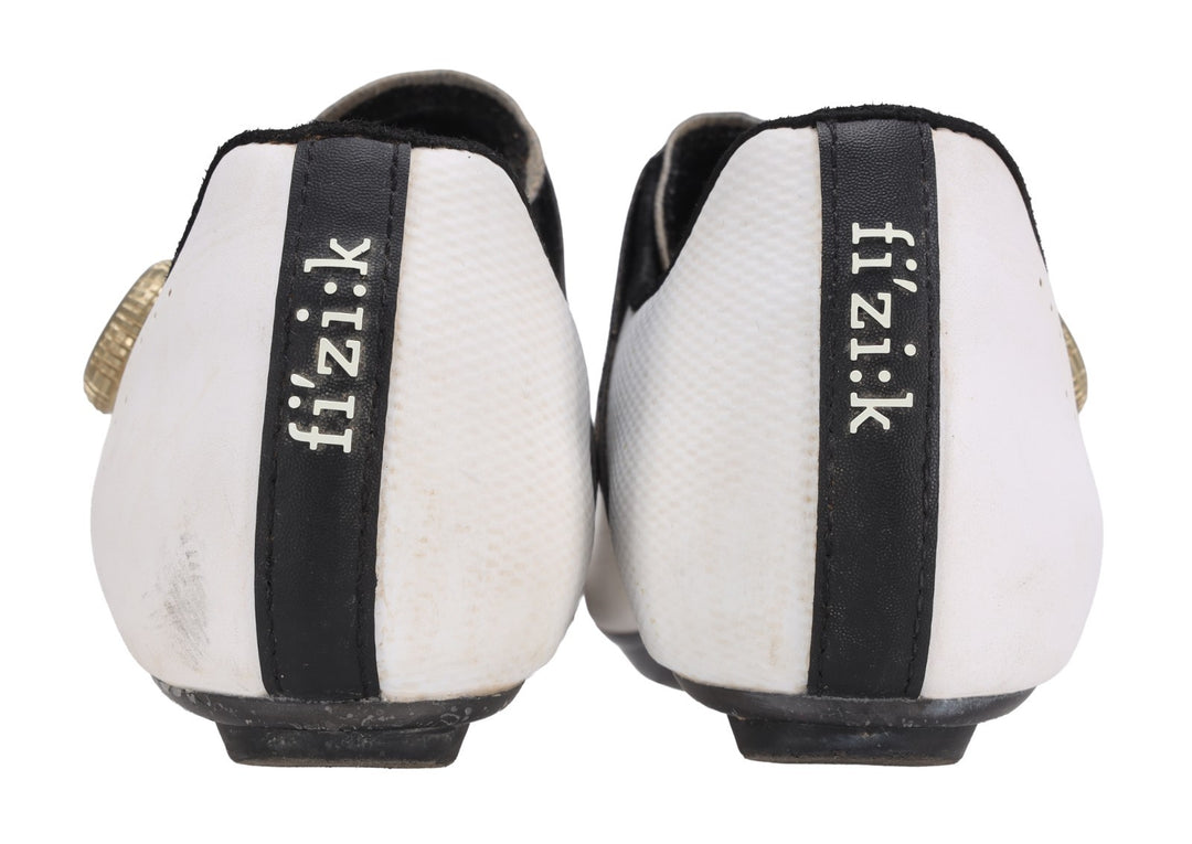 Fizik Vento Infinito Carbon Road Bike Shoes EU 39 US Men 6.75 WHITE 3-Bolt BOA