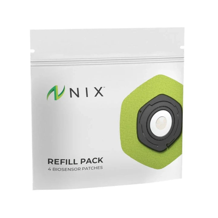 Nix Hydration Biosensor 4 Extra Patches Bluetooth Road Cycling Training Running