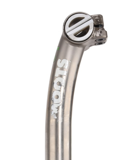 Moots Titanium Seatpost 27.2 x 340mmm 19mm Setback 7 x 7mm Vintage MTB Road Bike