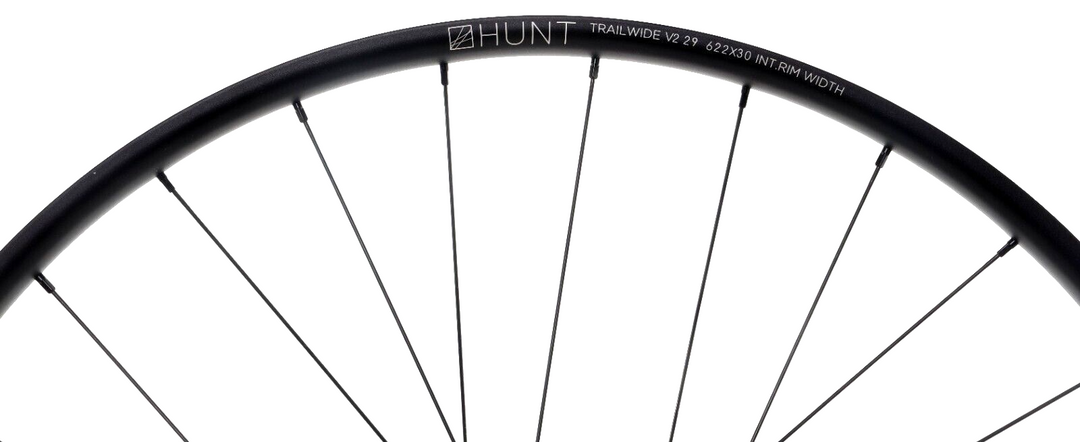 HUNT Trail Wide V2 MTB 29 Alloy Mtn Bike FRONT Wheel 6 Bolt Disc 15x110mm Enduro