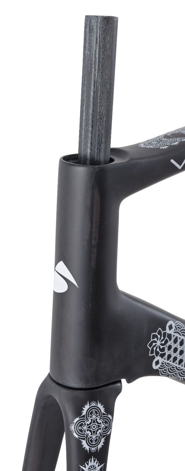 Factor O2 VAM Disc Premium Carbon Road Bike Frameset 58cm Ornate Nero 2023