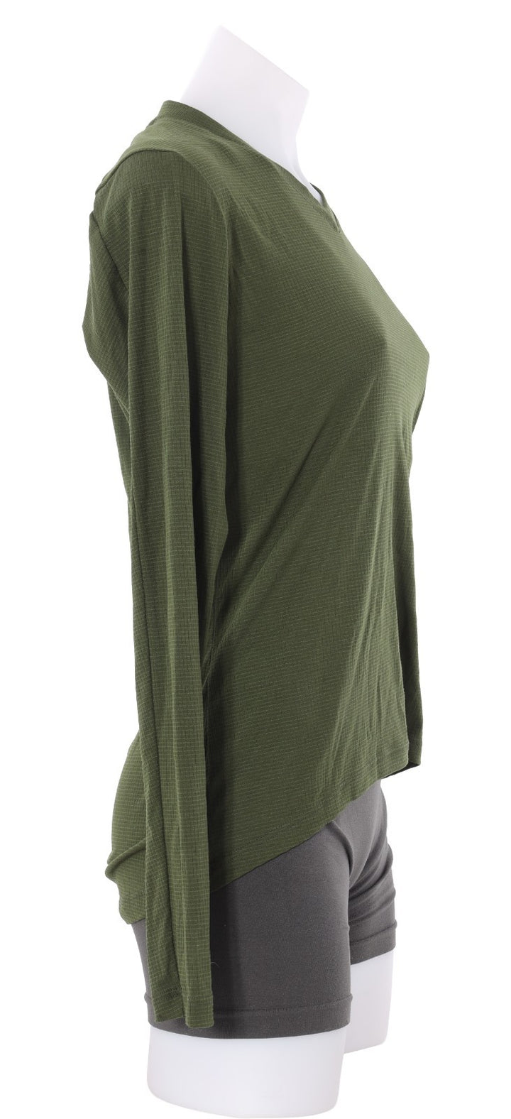 Velocio Delta Long Sleeve Cycling Shirt Women MEDIUM Green Mountain Bike Trail
