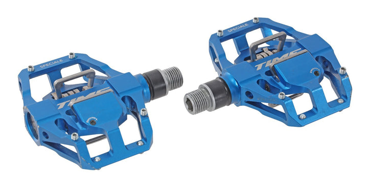 TIME Speciale 12 Enduro Alloy Mountain Bike Clipless Pedals BLUE 2-Bolt ATAC
