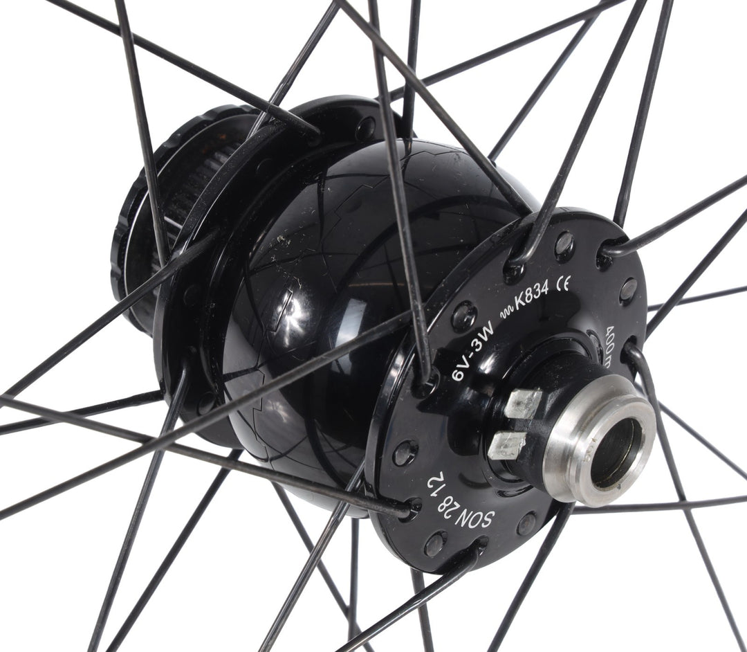 HUNT Mason X Adventure Sport Dynamo Alloy Gravel Bike 650b FRONT Wheel CL Disc