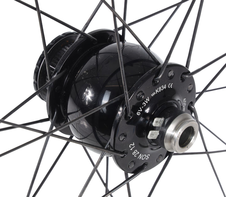 HUNT Mason X Adventure Sport Dynamo Alloy Gravel Bike 650b FRONT Wheel CL Disc