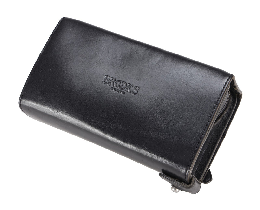Brooks England D-Shaped Saddle Bag BLACK Road Bike Cycling Randonneur L'Eroica