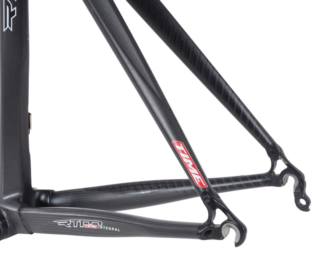 TIME NX Carbon Integral RTM Road Bike Frameset 49cm BLACK 700c QR Rim Brake 2014