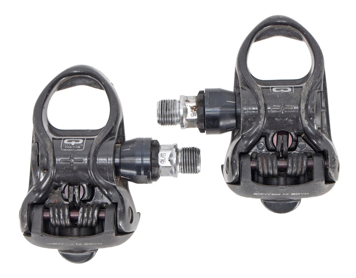 Look CX6 Carbon Clipless Road Bike Pedals 3-Bolt BLACK Q-Factor
