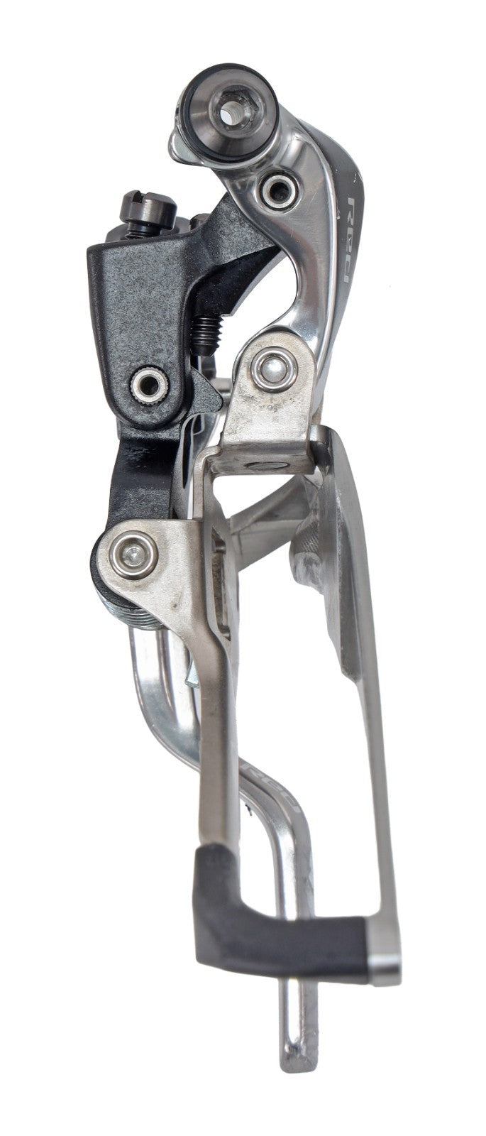 SRAM Red 22 Yaw C2 Road Bike Front Derailleur 2 x 11s Braze-On w/ Chain Catcher