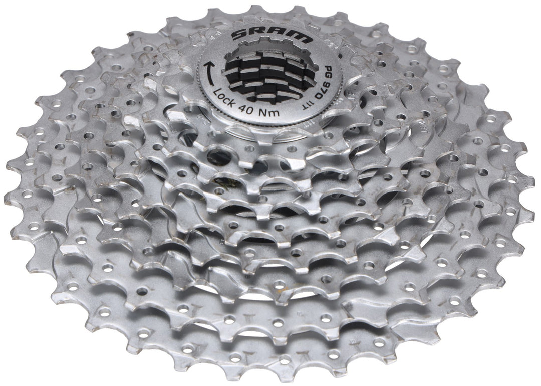 SRAM PG 970 9 Speed Mountain Bike Cassette 11-34T Steel Vintage MTB Shimano HG