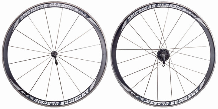 American Classic CR-420 Alloy Clincher 10s Road Wheelset 700c Shimano QR Rim Tri