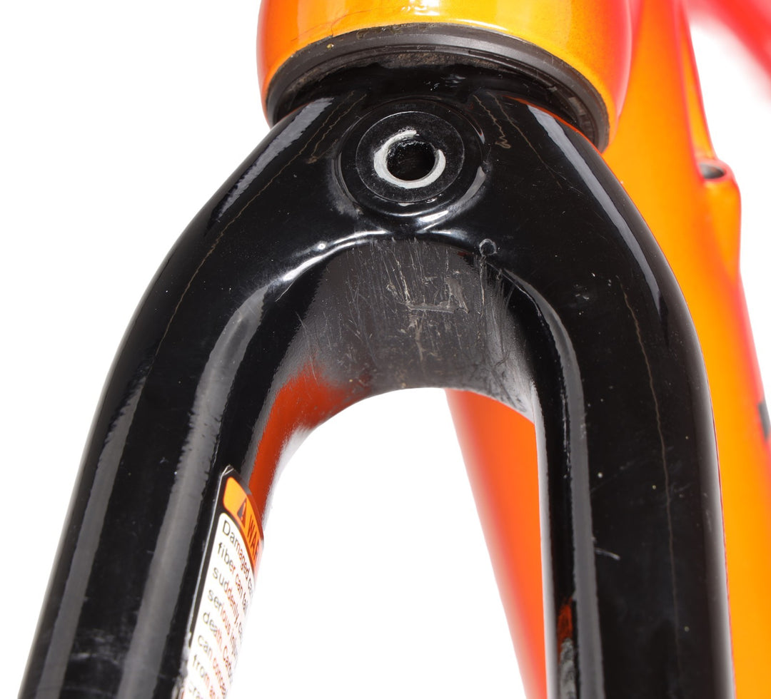 Klein Quantum Pro Alloy Road Bike Frameset 53cm Sedona Orange 700c QR Rim 2000