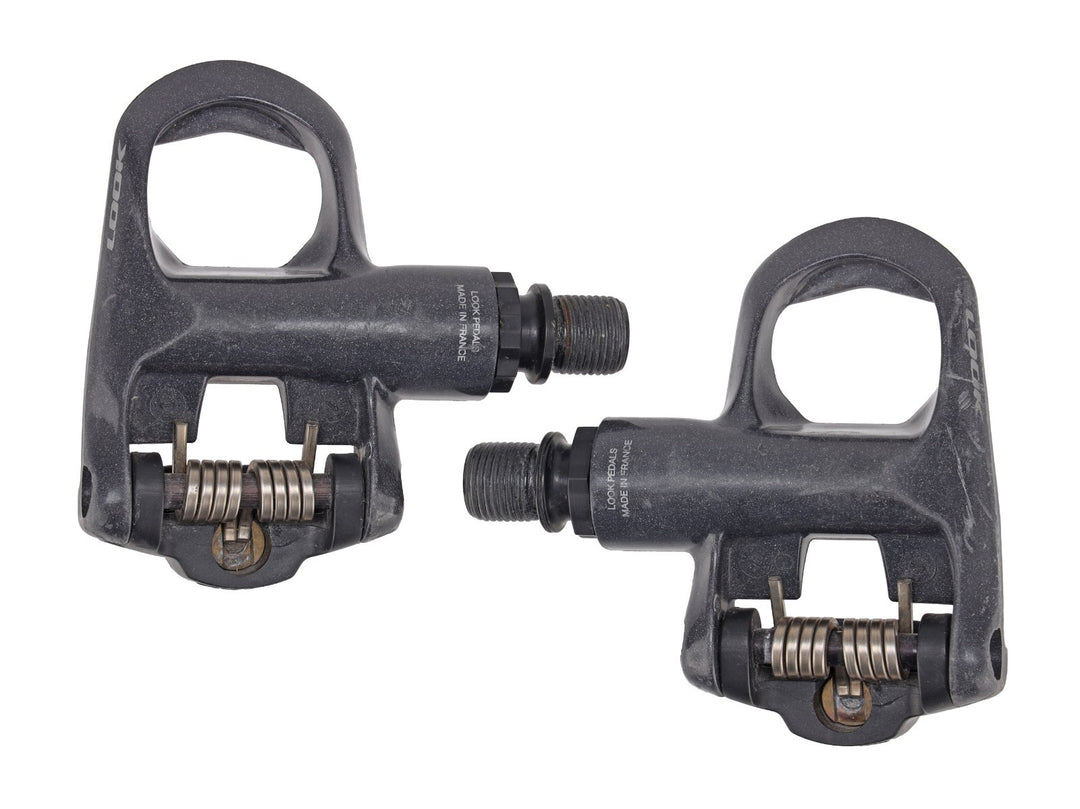 Look KEO Classic 3 Clipless Road Bike Pedals w/ Cleats 3-Bolt GREY Gravel