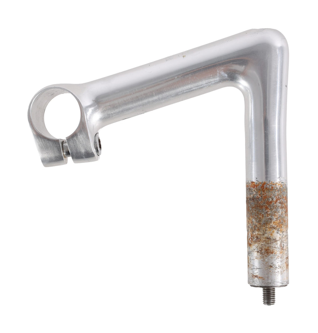 Cinelli A1 1" Quill Alloy Road Bike Stem 26mm Clamp 115mm 17° Silver Vintage