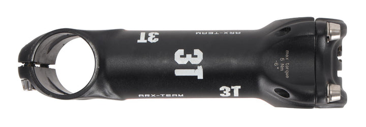 3T ARX Team Alloy Road Bike Stem 31.8x 110mm BLACK 6º Gravel 1 1/8" CX Race