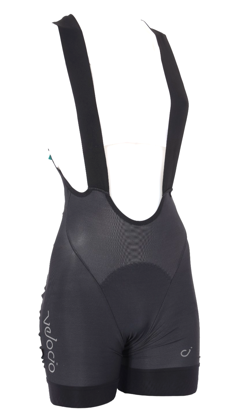 Velocio CONCEPT Bib Shorts Women SMALL Black Road Bike Gravel Mountain Cycling