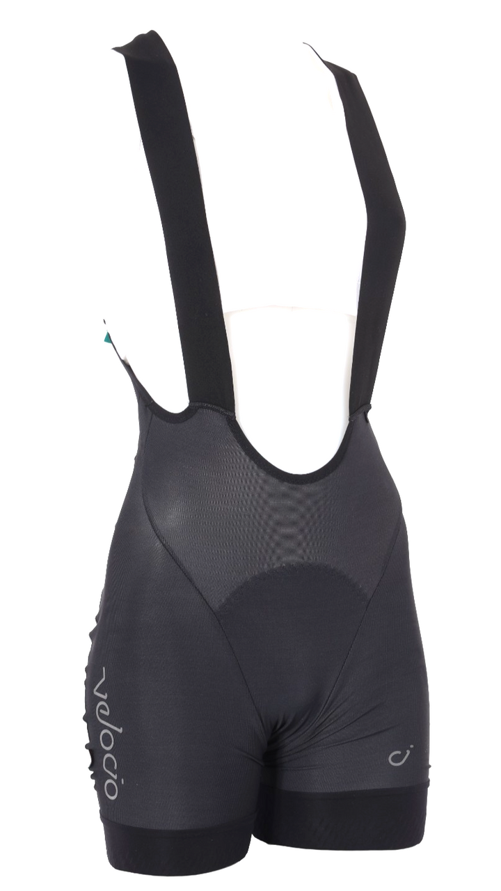 Velocio CONCEPT Bib Shorts Women SMALL Black Road Bike Gravel Mountain Cycling