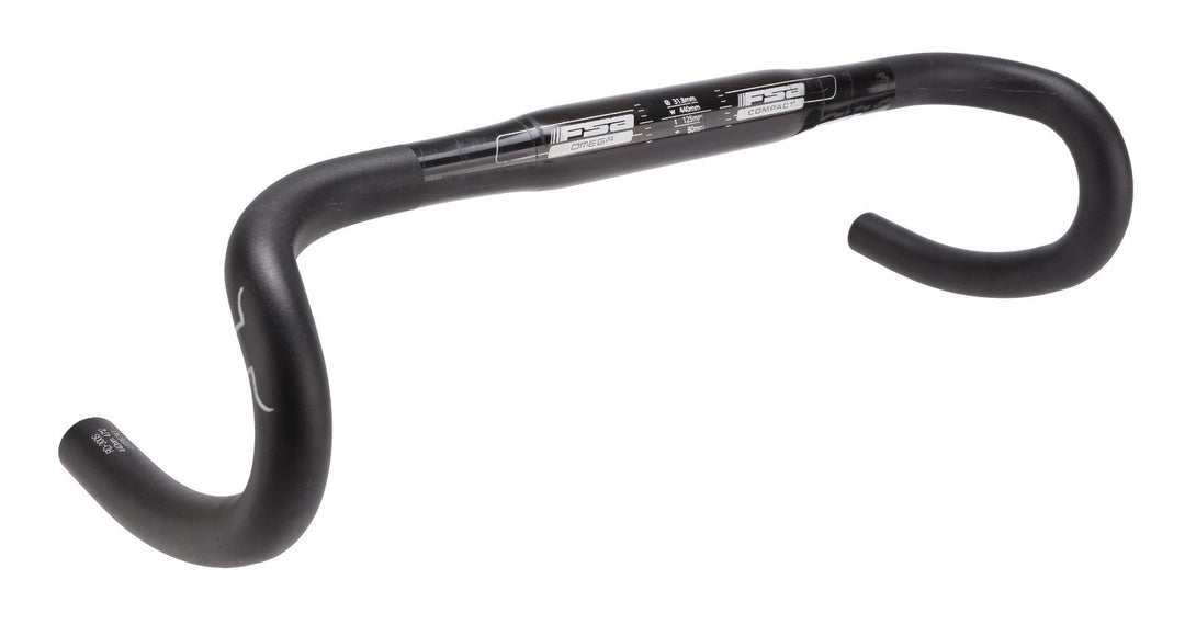 FSA Omega Compact Alloy Road Bike Drop Handlebar 31.8 x 42cm 4° Flare Gravel