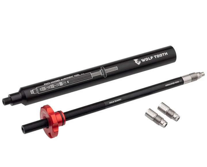 Wolf Tooth Pack Hanger Alignment Tool Bike Derailleur Quick Release & Thru Axle
