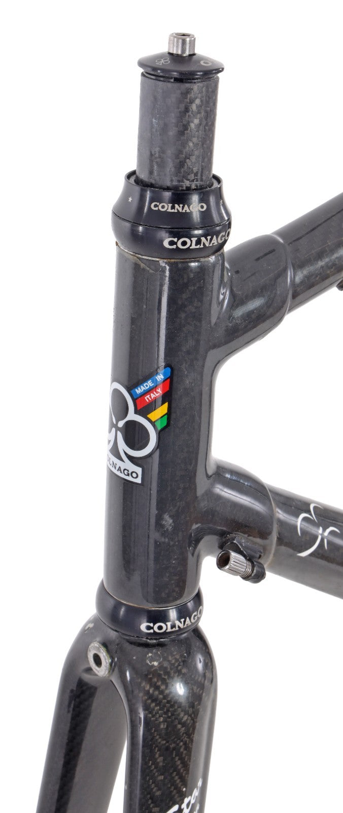 Colnago C50 HP Carbon Road Bike Frameset 56cm Straight QR Rim 700c 2005