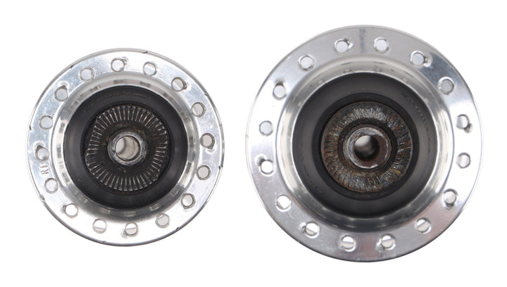 Shimano Deore XT Parallax 10 Spd Mtn Bike Hub SET 100/135mm 32H QR Rim Vintage