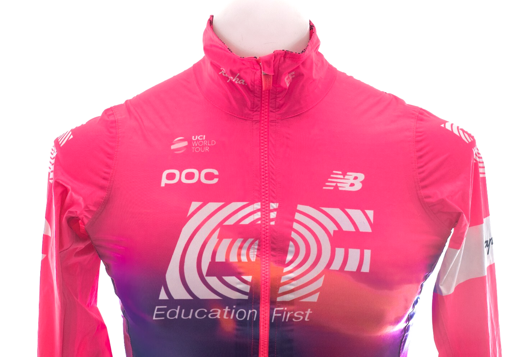 Rapha EF Education First Pro Team Rain Jacket Men SIZE 1 Road Bike Race POC 2019